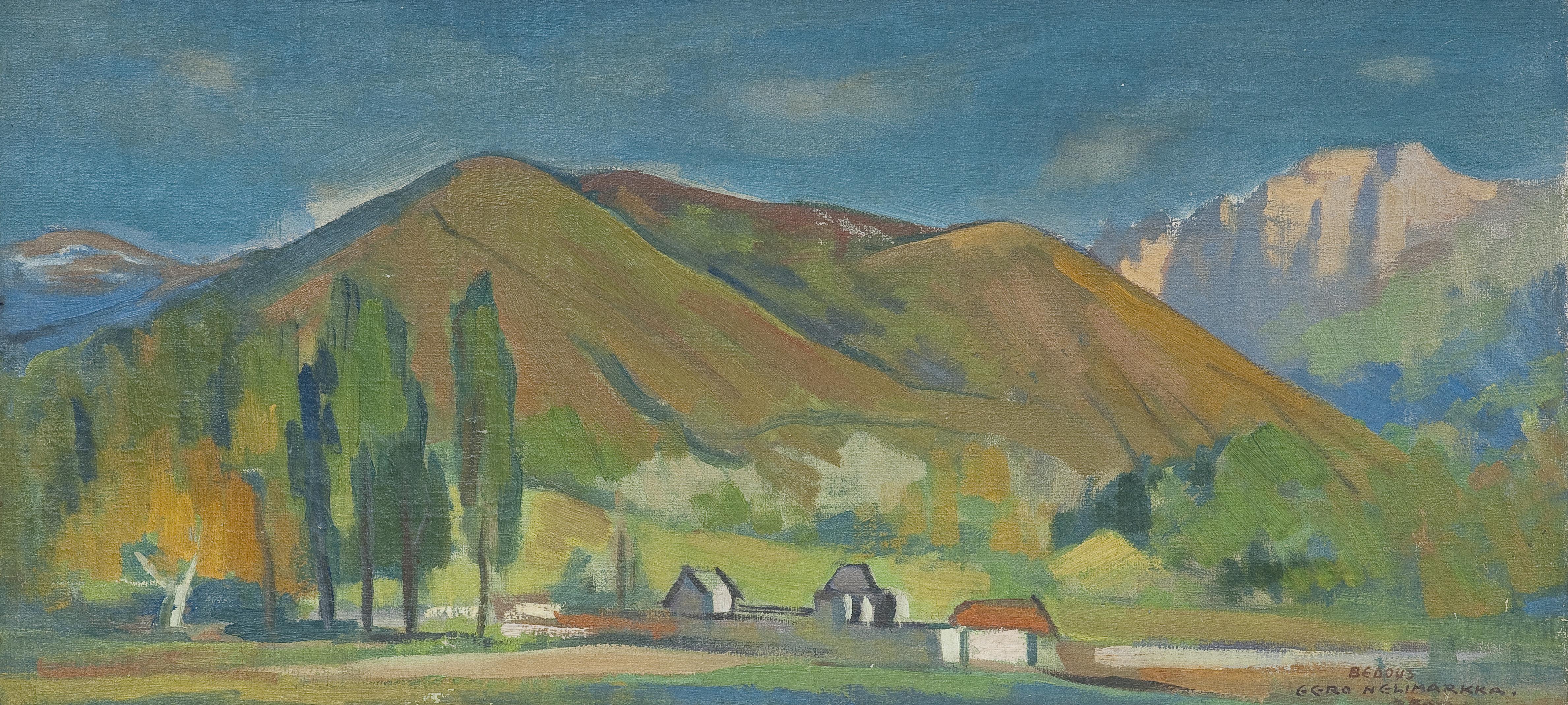 Eero Nelimarkka - French Landscape.