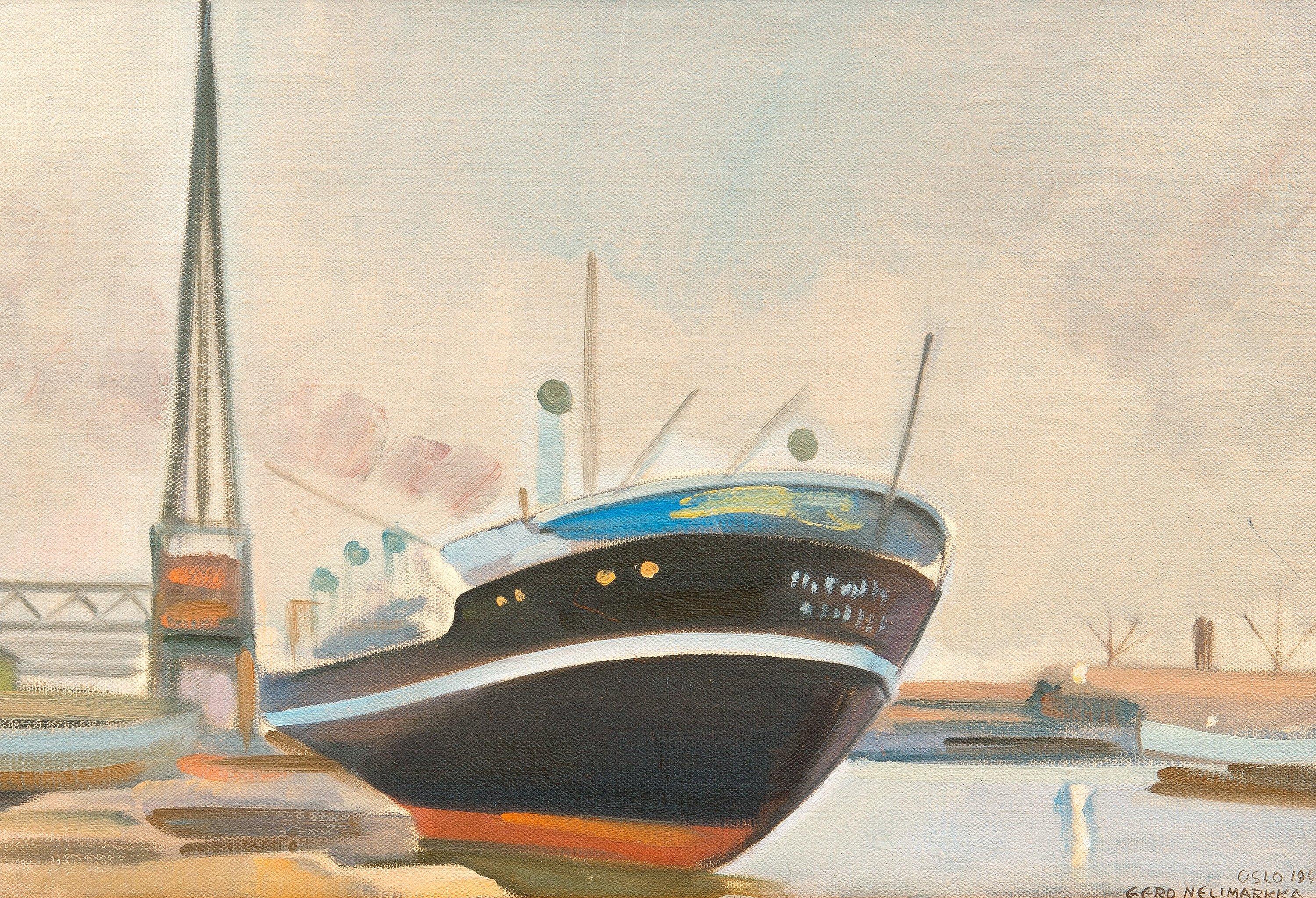 Eero Nelimarkka - Harbor View.