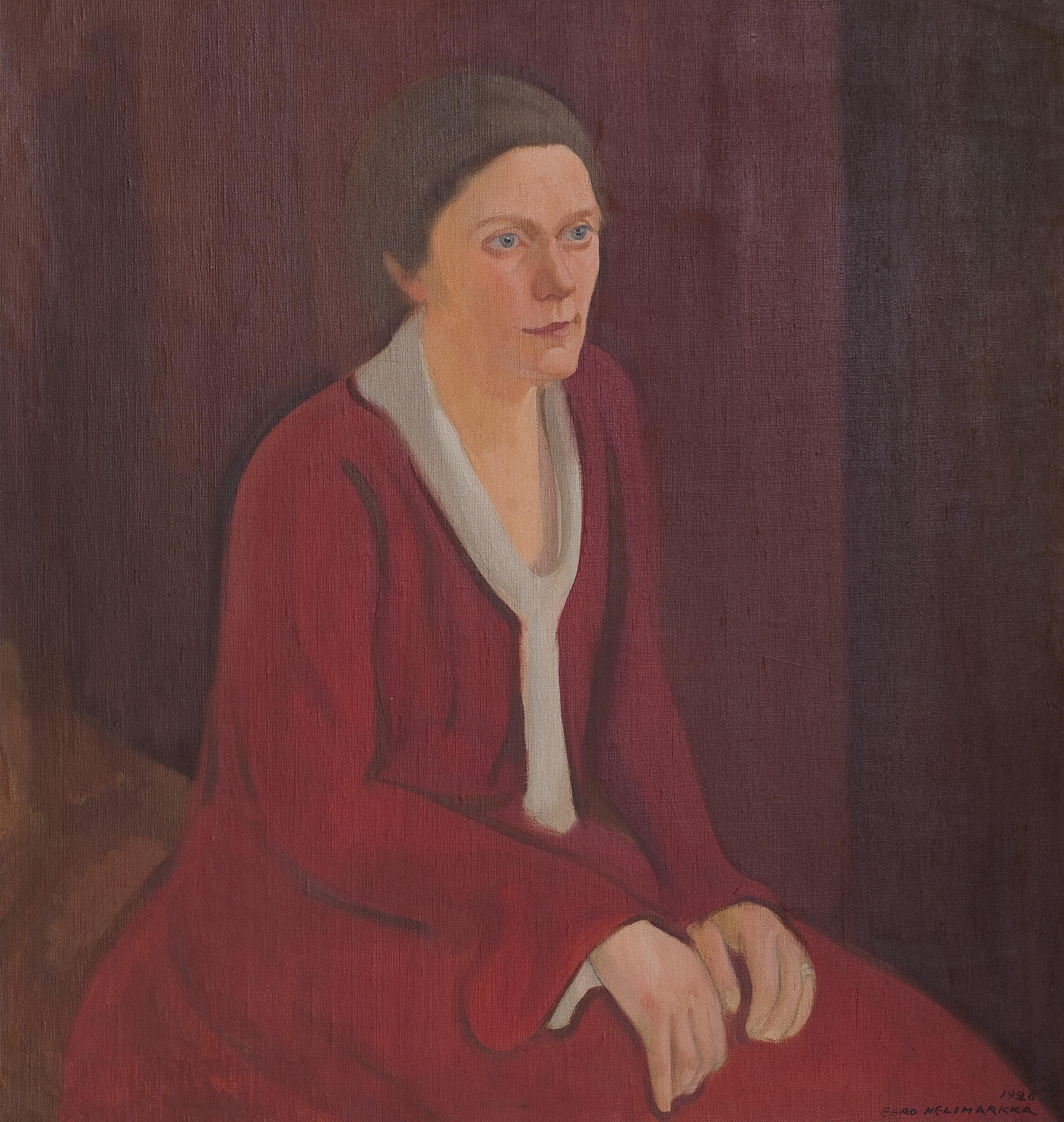 Eero Nelimarkka - Portrait Of Mrs. Kelin.