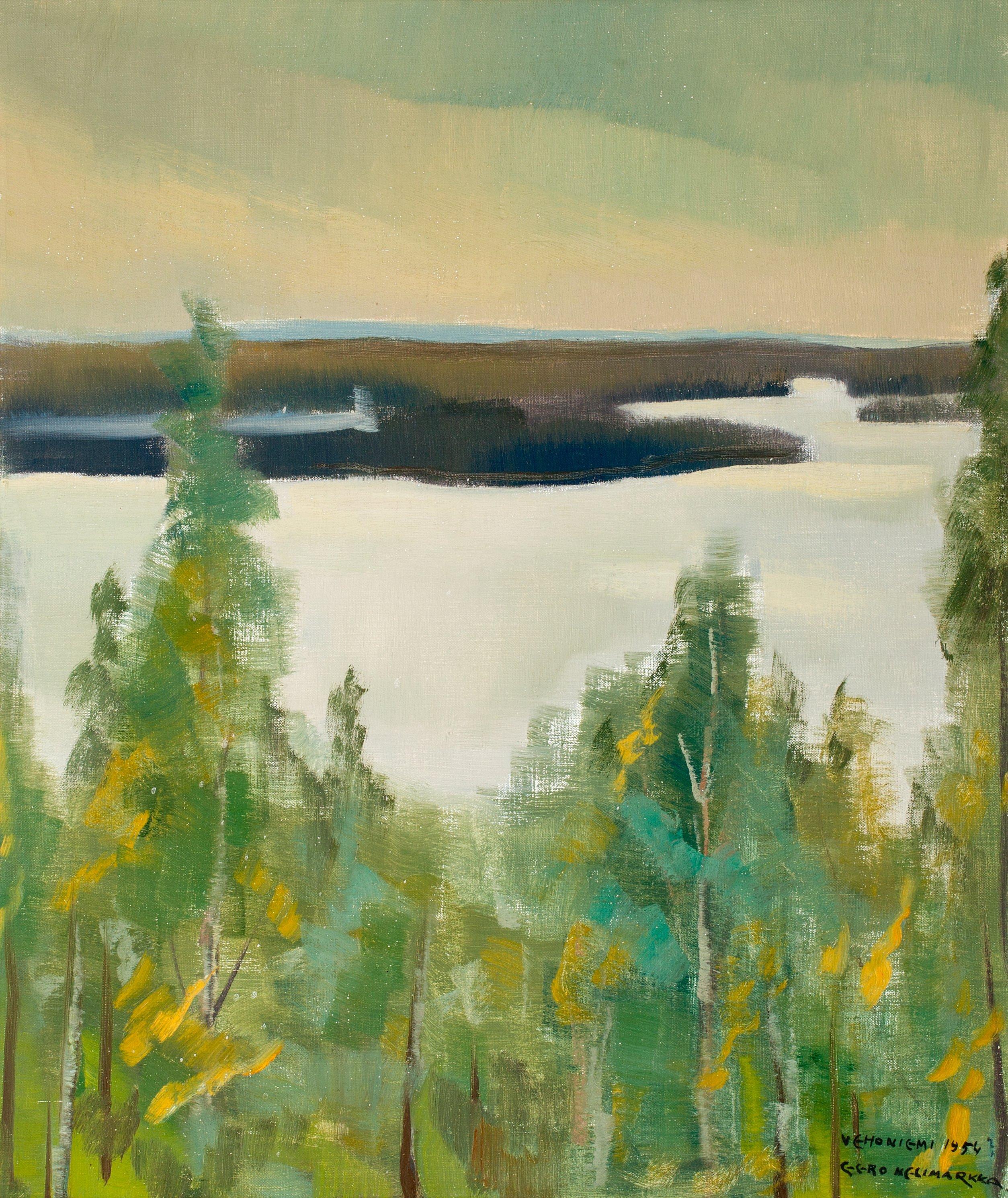 Eero Nelimarkka - View Over The Lake.