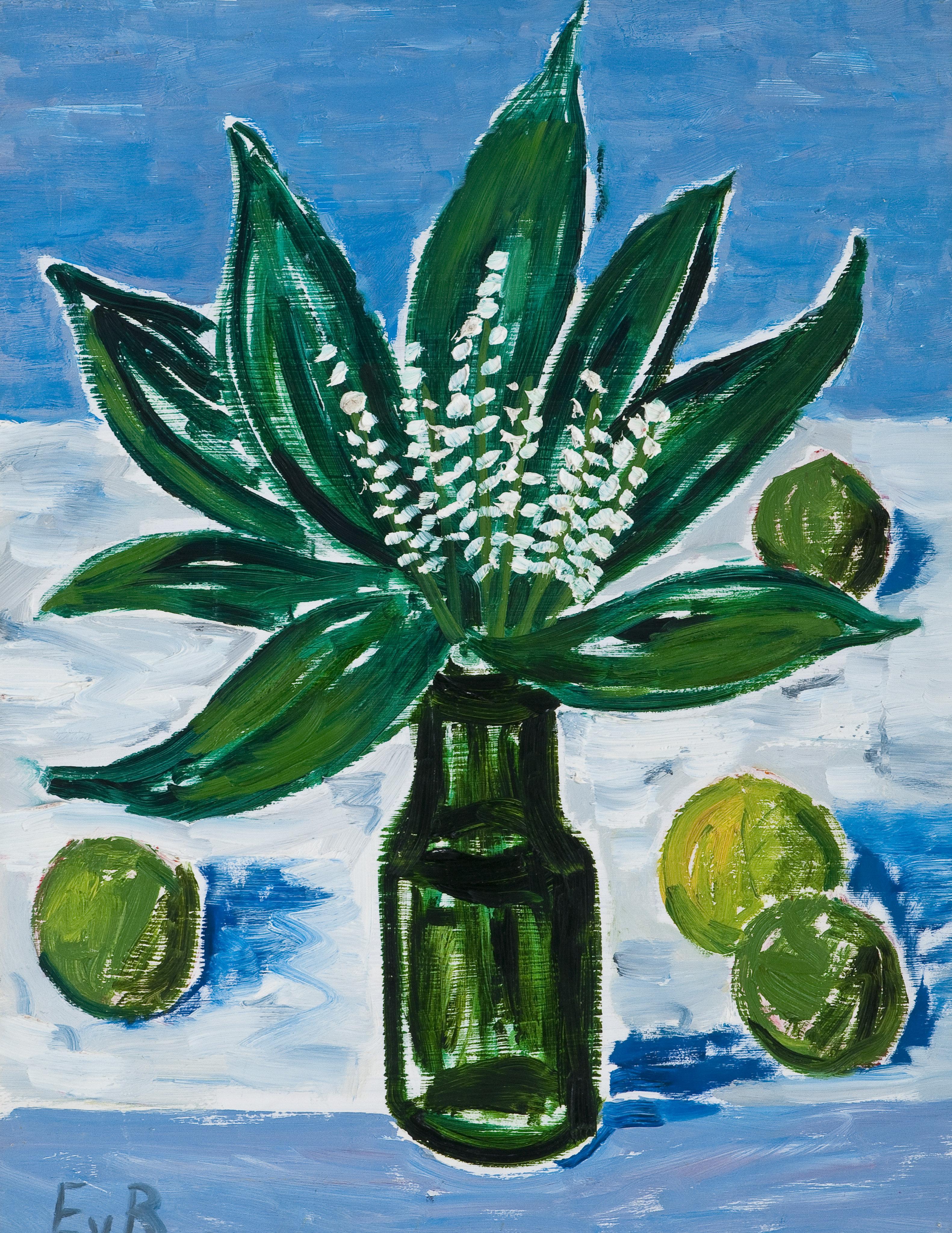 Eero von Boehm - Flowers In A Vase.