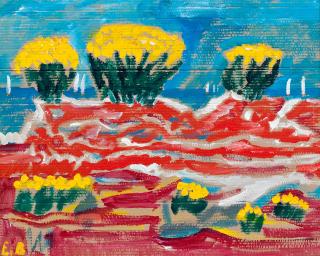 Eero von Boehm - Yellow Flowers.