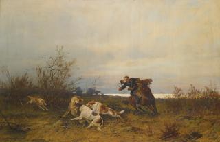 Efim Alexandrovich Tikhmenev - Hunting Scene