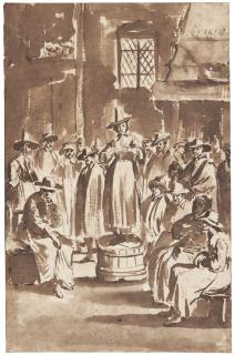 Egbert Van Heemskerck The Elder - A Quakers\' Meeting