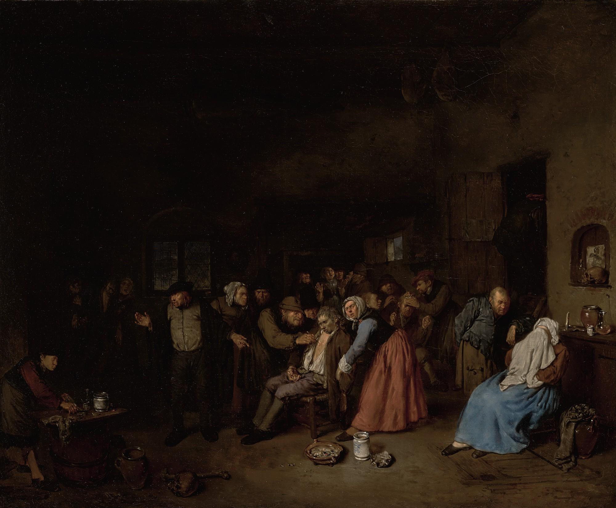 Egbert Van Heemskerck The Elder - The Doctor\'S Surgery