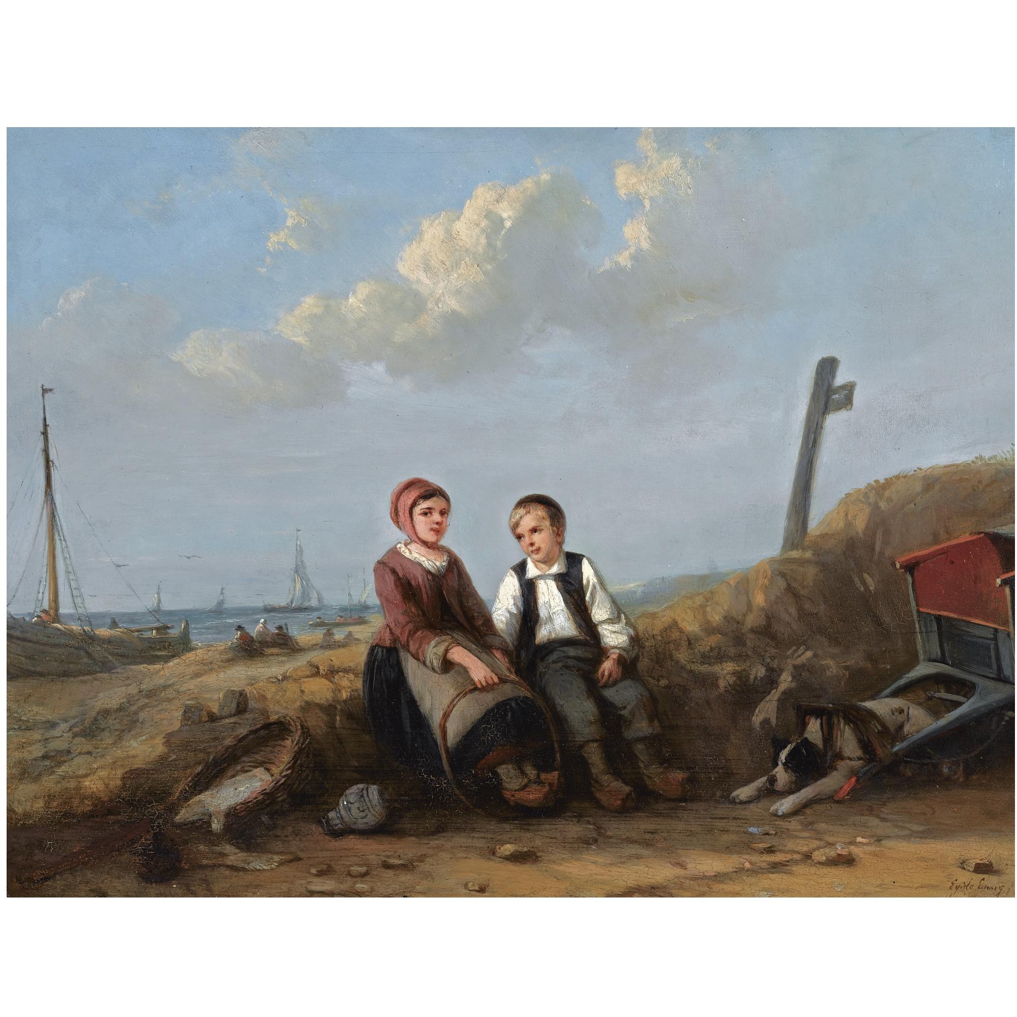 Egidius Linnig - Belgian A Moment Of Rest