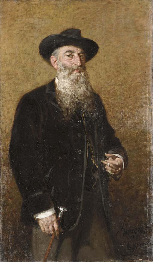 Egisto Lancerotto - A Portrait of a Distinguished Italian Gentleman