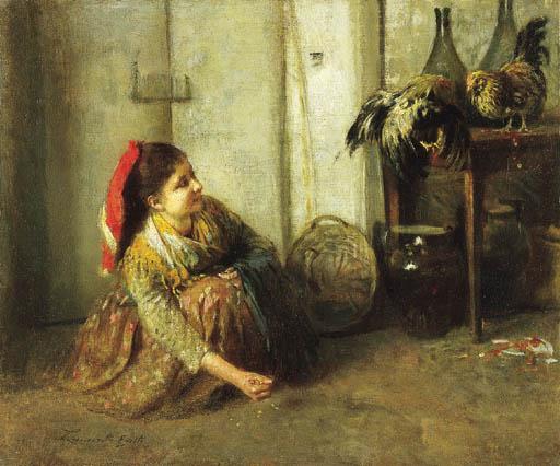 Egisto Lancerotto - Il mangime ai polli