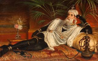 Egisto Sarri - Man on a divan