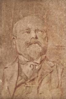 Egon Schiele - Herrenbildnis