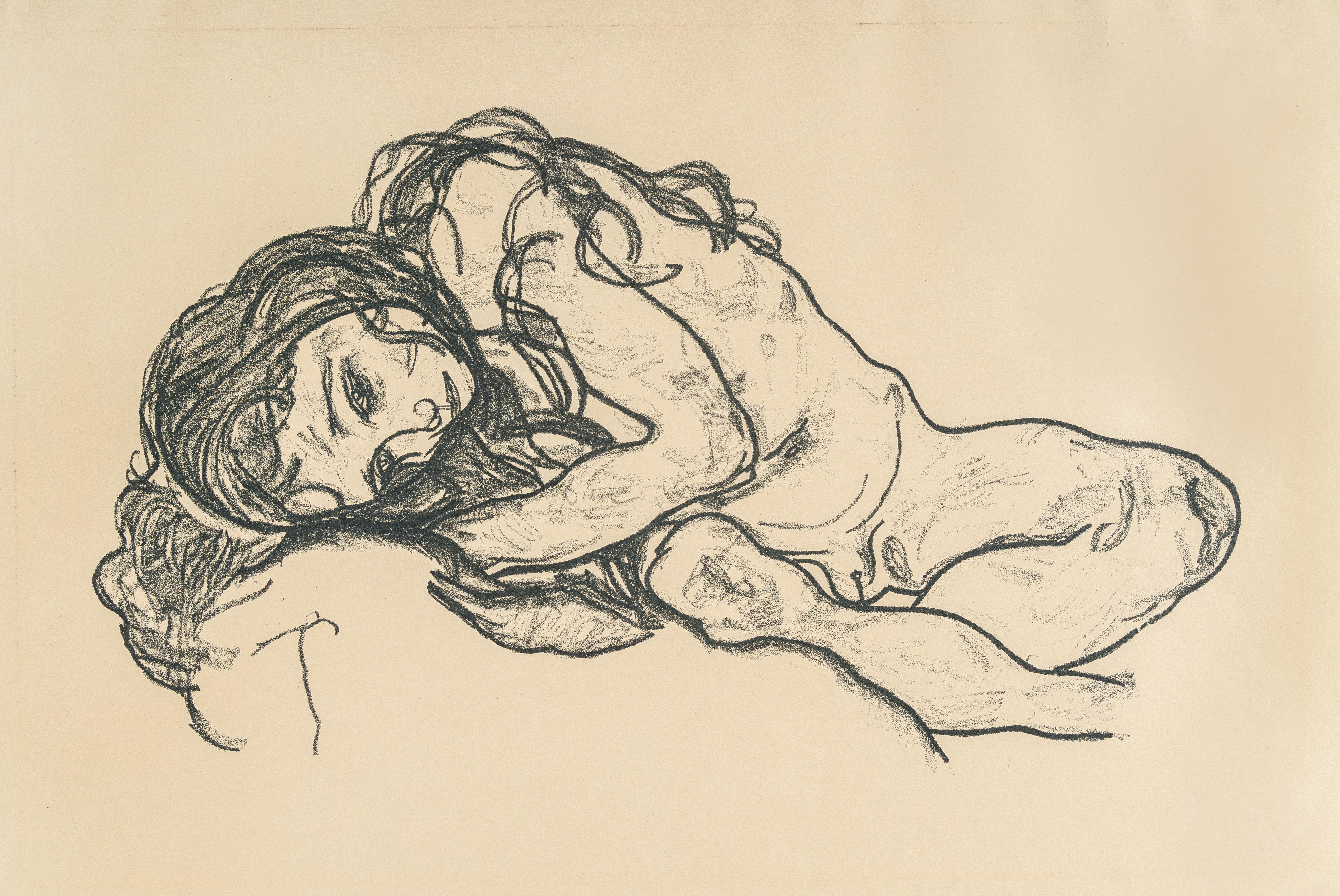 Egon Schiele - Mädchen