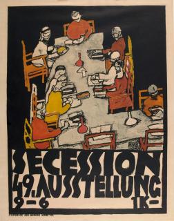 Egon Schiele - Secession 49. Ausstellung.