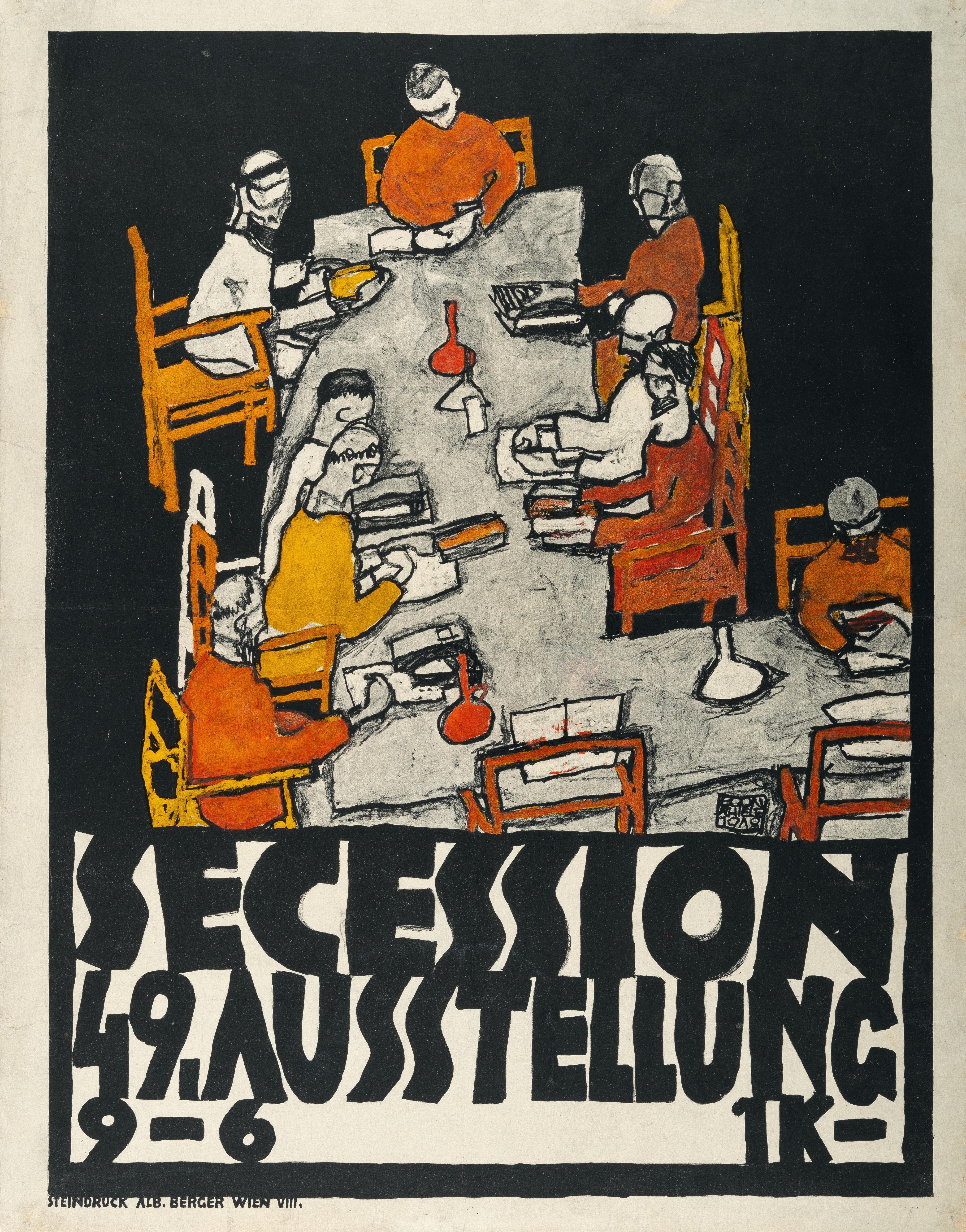 Egon Schiele - Secession 49. Ausstellung