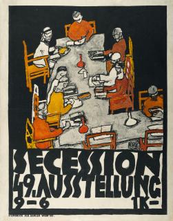 Egon Schiele - Secession 49. Ausstellung
