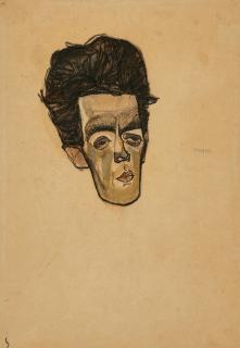 Egon Schiele - Selbstbildnis