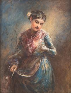 Egron Lundgren - Indian girl