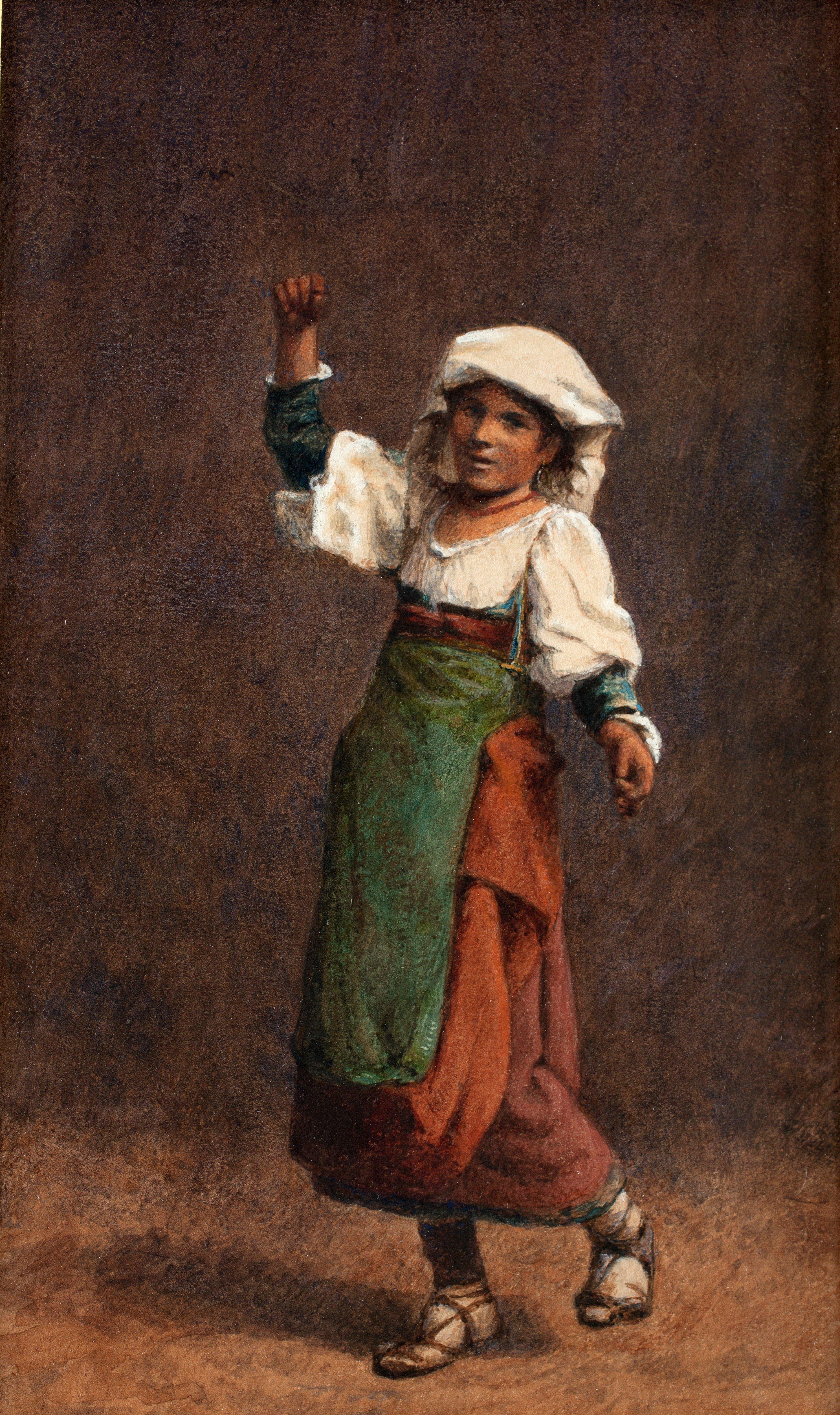 Egron Lundgren - Italian girl dancing