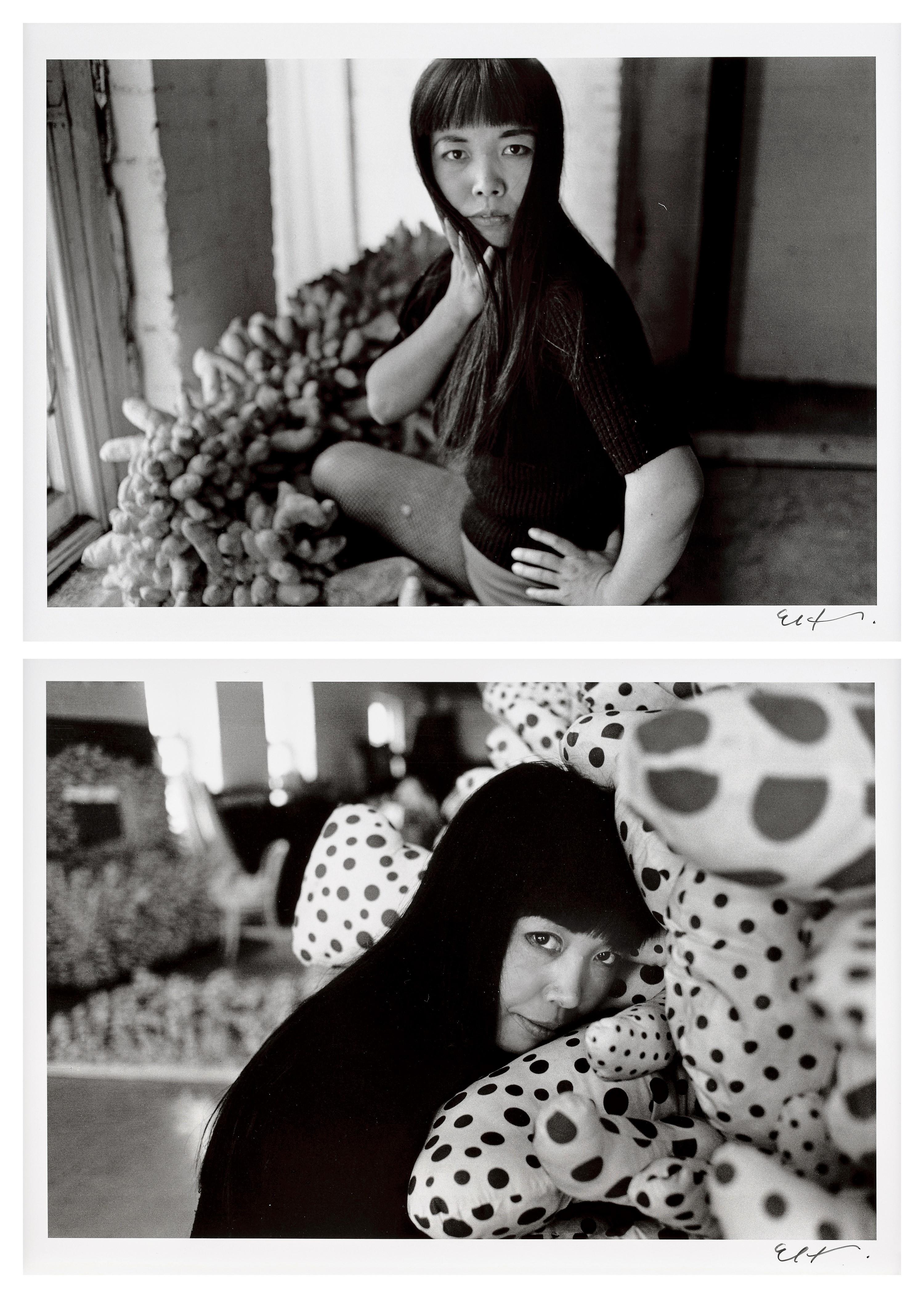 Eikoh Hosoe - Yayoi Kusama (Set Of Two Pieces)(Image Taken In 1964, Printed In 2017)