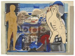 Eileen Agar, R.A. - Man And Woman