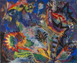 Eileen Agar - Phoenix 46.2 x 56 cm. (18 1/8 x 22 in.)