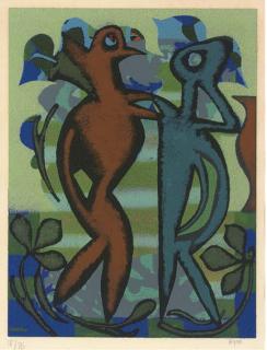 Eileen Agar - Two Figures