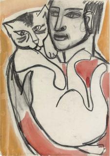 Eileen Bell - Man And Cat; And A Quantity of Further Drawings