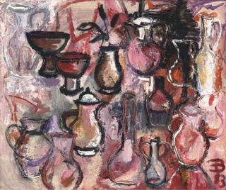 Eileen Bell - Pattern of Pots; Still Life With Pots; And Still Life With Bottles