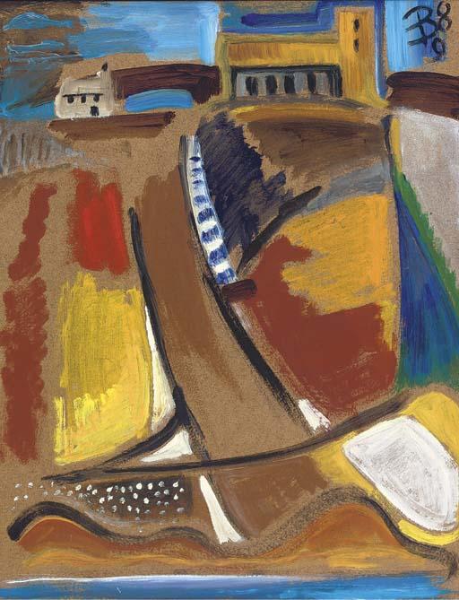 Eileen Bell - Salthouse Fantasia; Industrial Landscape; Industrial Landscape II; And Sunset At Aldeburgh