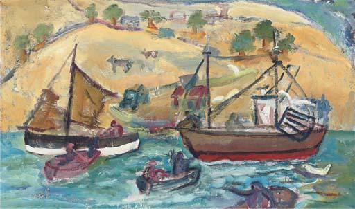 Eileen Bell - Two Fishing Boats