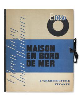 Eileen Gray - E 1027. Maison en bord de mer. Paris : Albert Morancé, 1929