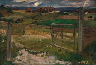 Eilif Peterssen - Evening, Upper Ask