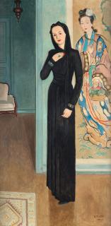 Einar Jolin - Dam i svart