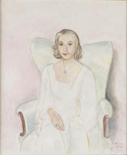 Einar Jolin - Porträtt av Inga Tidblad