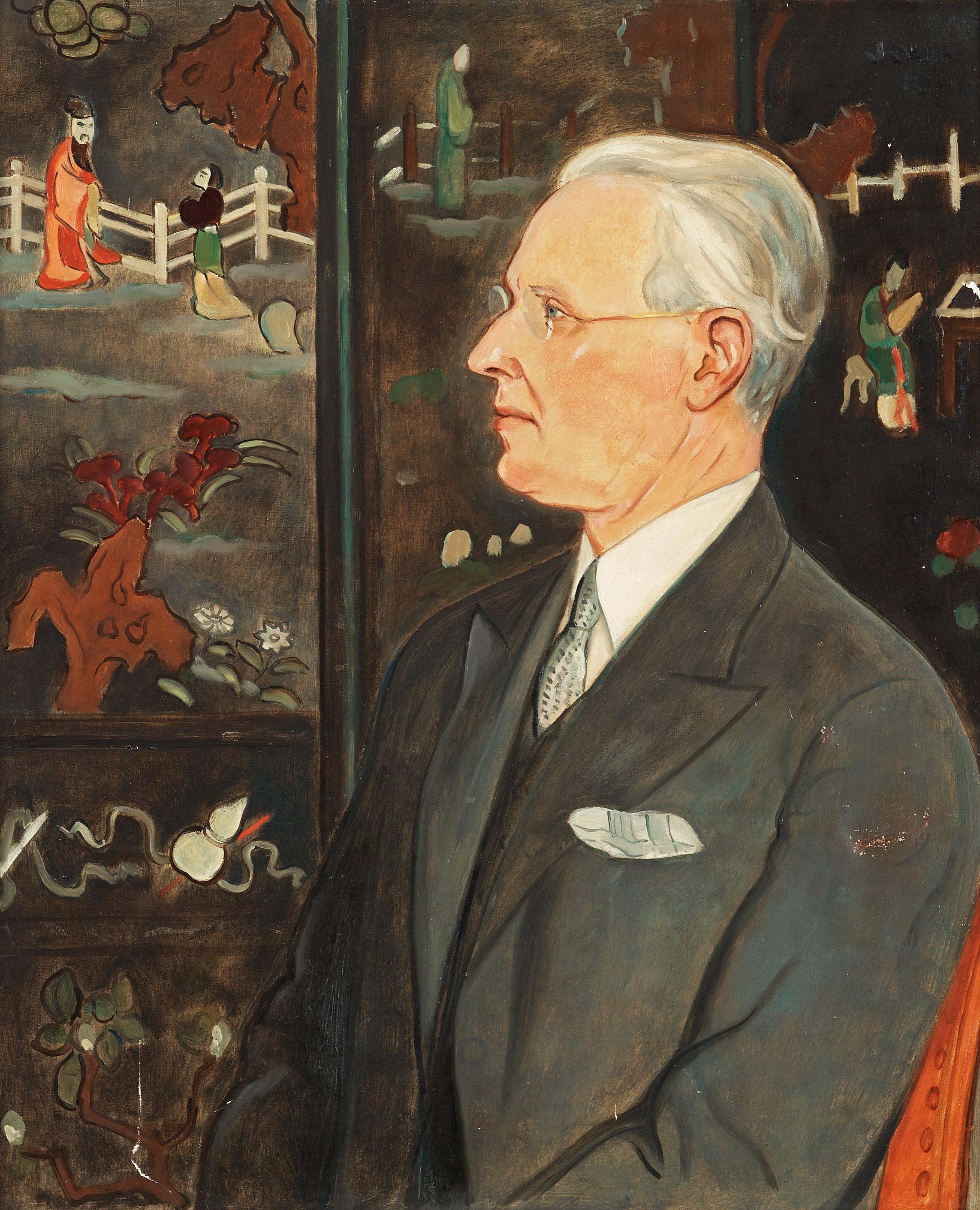 Einar Jolin - Portrait of Sixten Strömbom