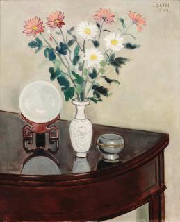 Einar Jolin - Still life with flowers
