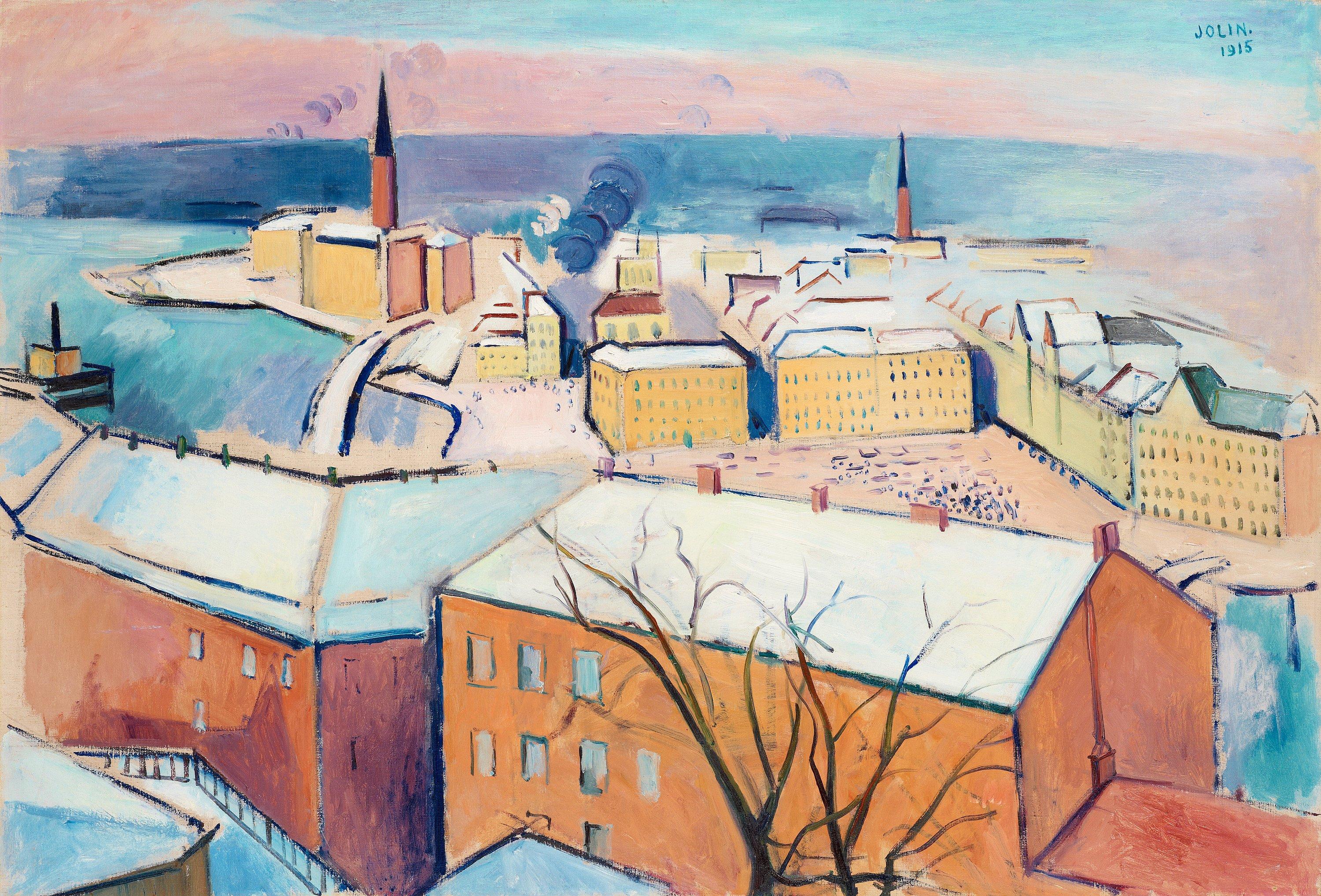 Einar Jolin - Stockholm in winter