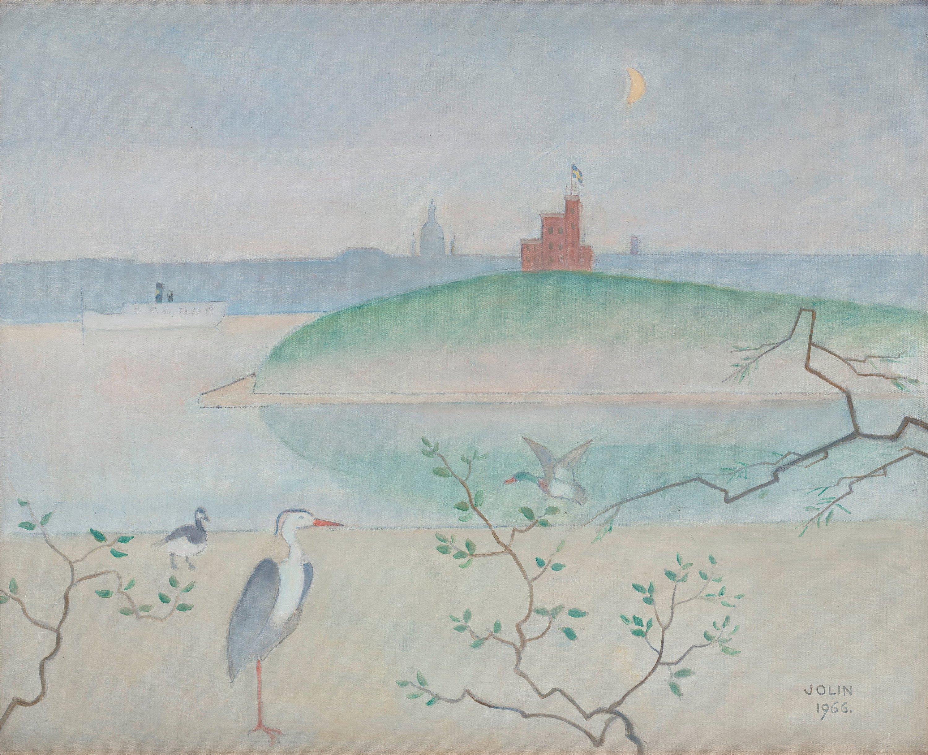 Einar Jolin - View over Kastellholmen, Stockholm.