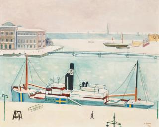 Einar Jolin - View over Stockholm