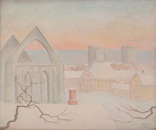 Einar Jolin - Winter in Visby, Gotland