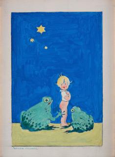 Einar Nerman - Pojke med grodor (Tummelisa)