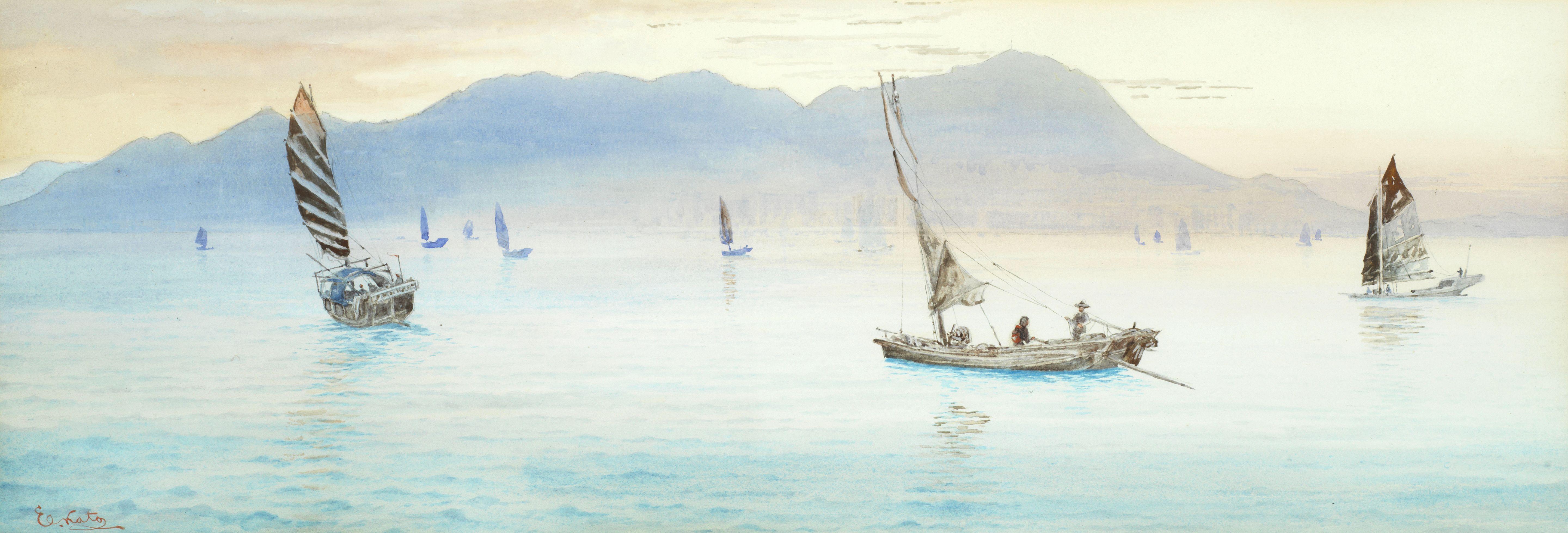 Eizo Kato - Hong Kong Across Victoria Harbour