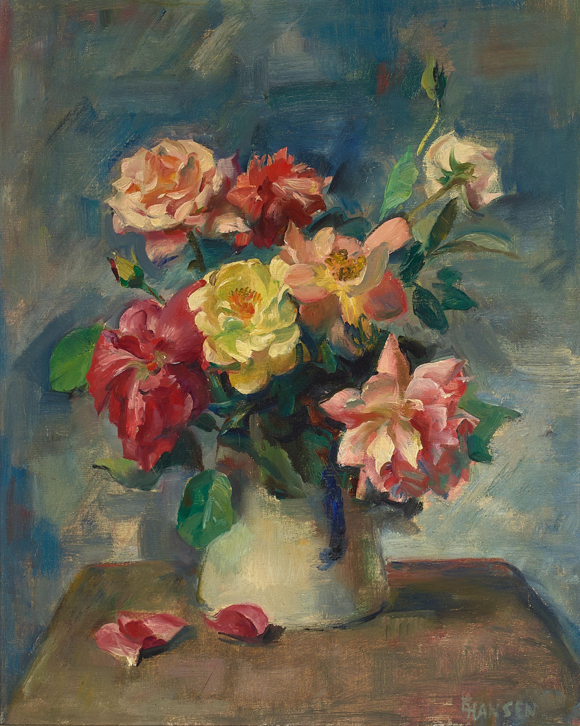 Ejnar Hansen - Still Life 22 x 18 in. framed 29 x 25 in.