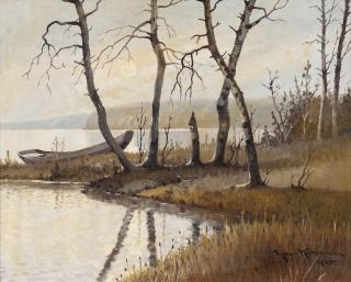 Ejnar Kohlmann - Birches In The Morning Sun.
