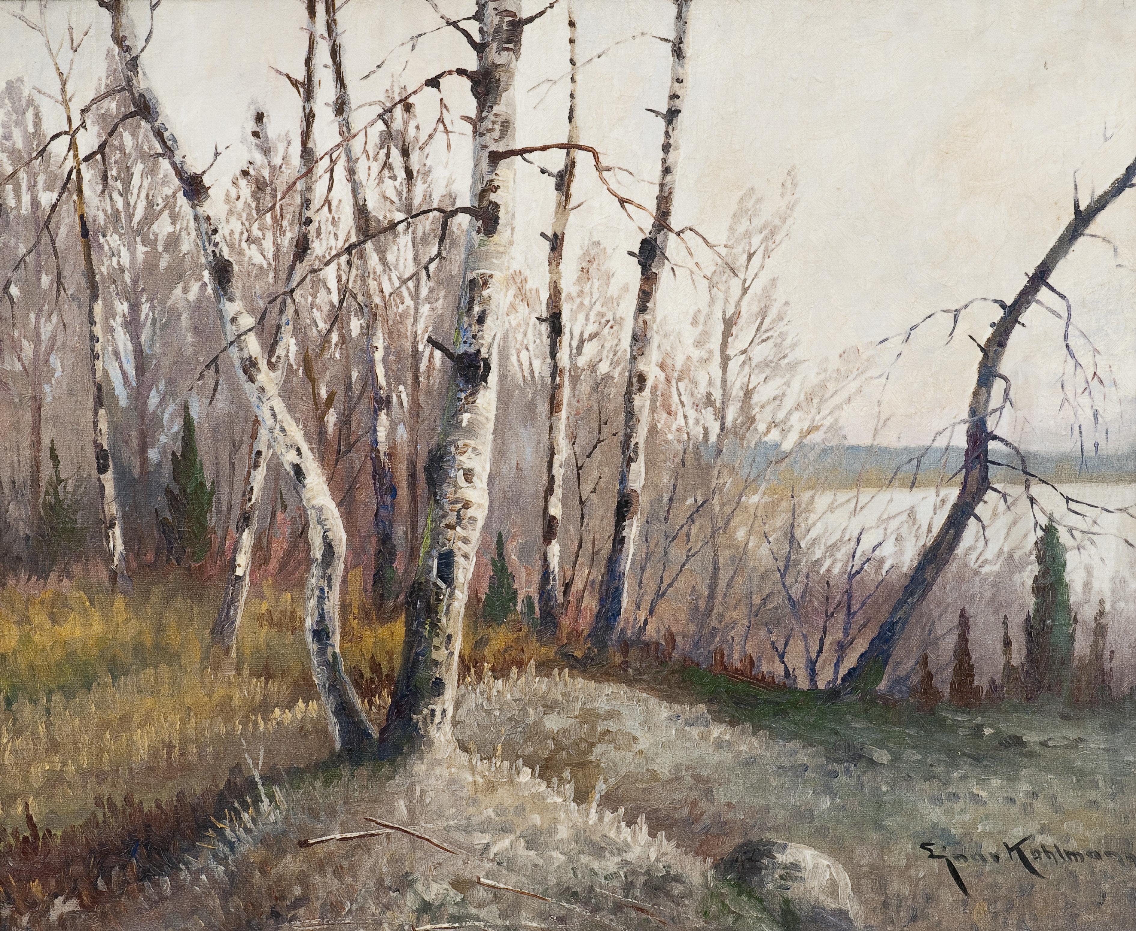 Ejnar Kohlmann - Birches.