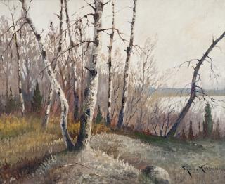 Ejnar Kohlmann - Birches.