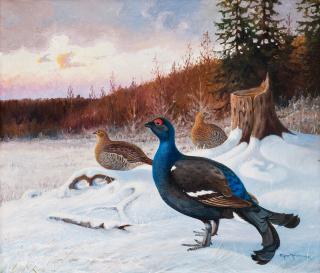 Ejnar Kohlmann - Black Grouses.
