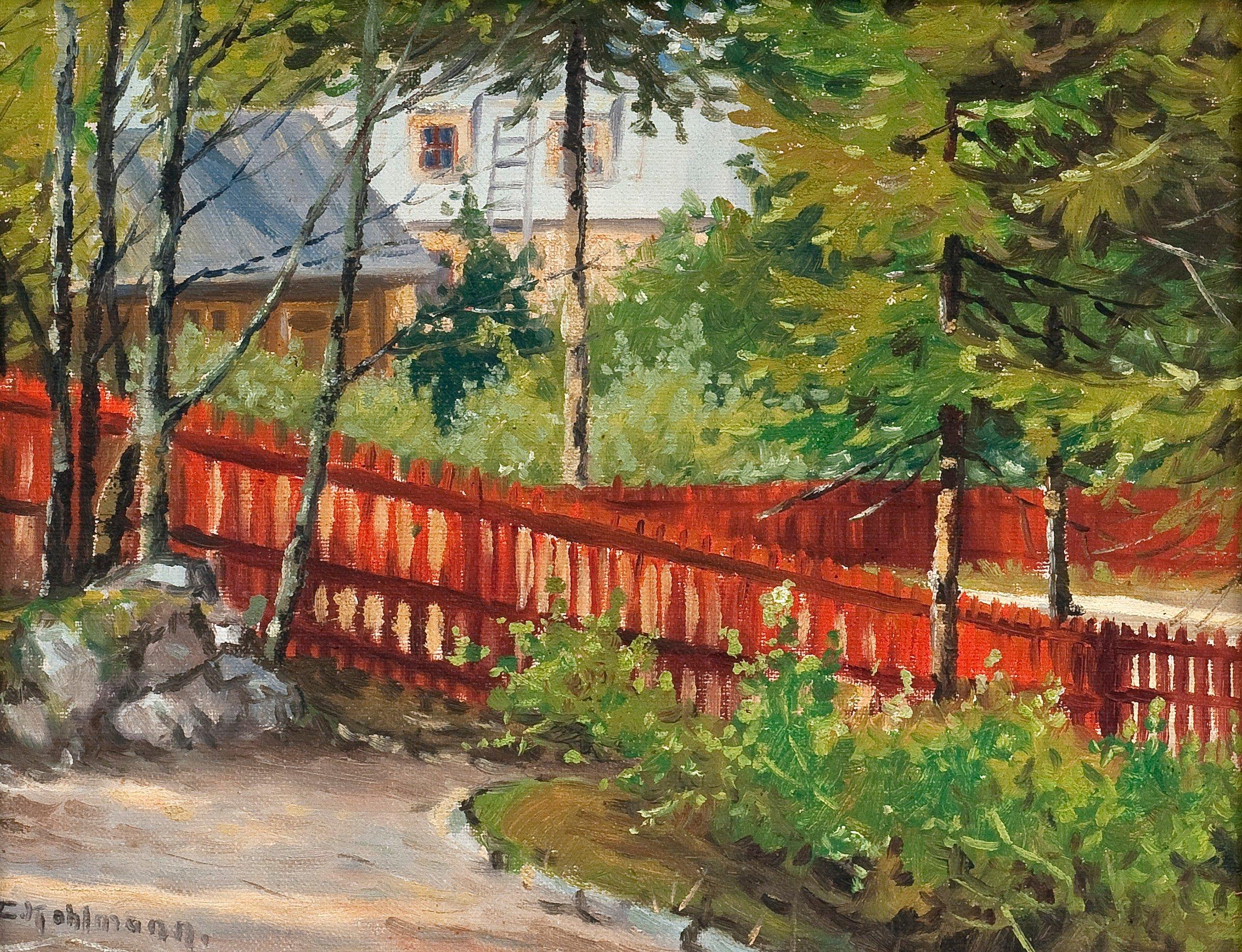 Ejnar Kohlmann - The Red Fence.