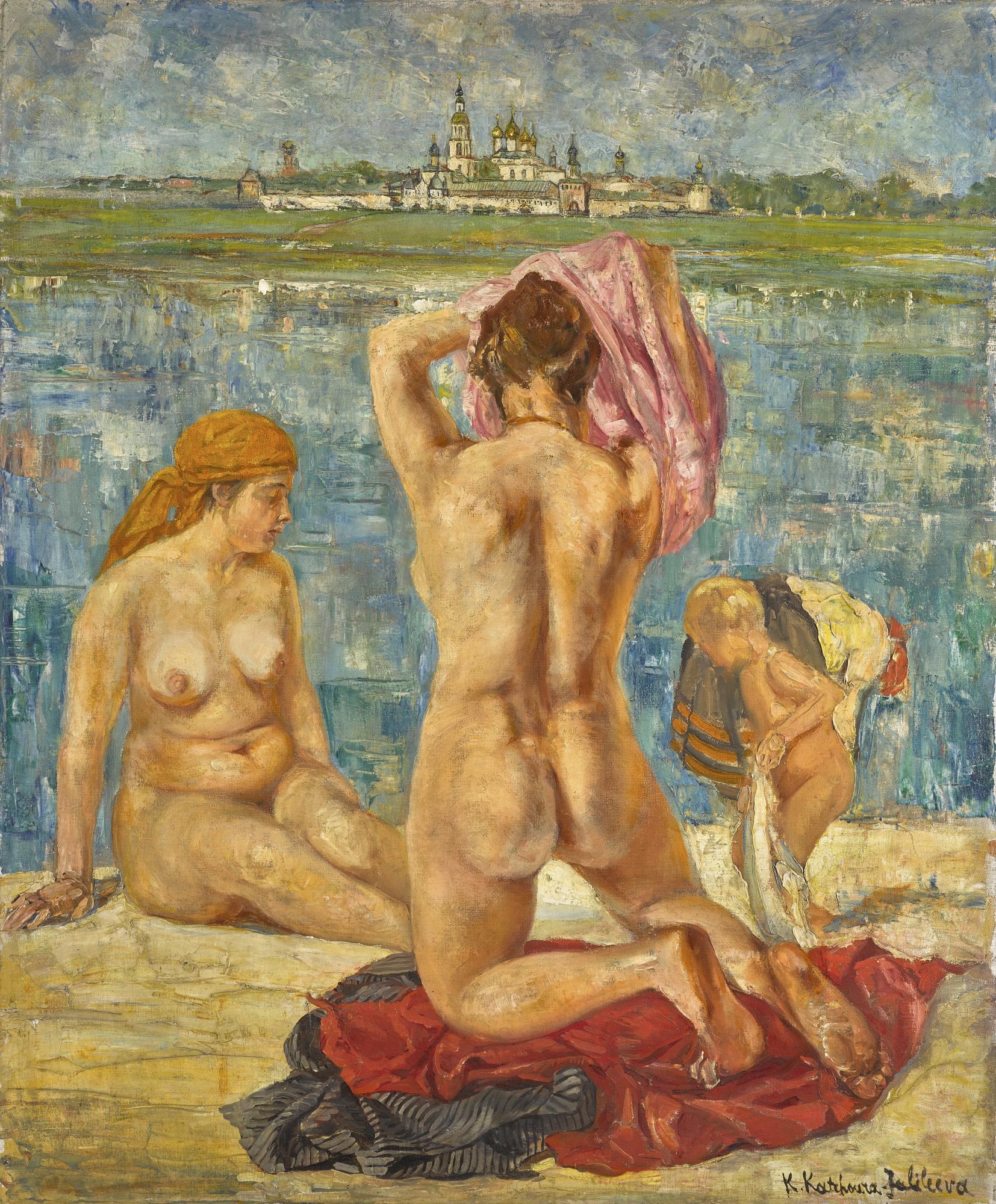Ekaterina Nikolaevna Kachura-Falileeva - The Bathers