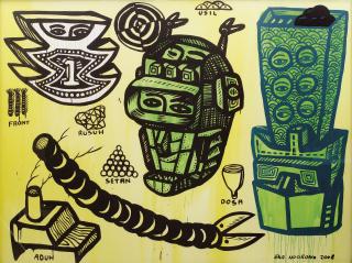 Eko Nugroho - Kekerasaan 1 (Violence Series)