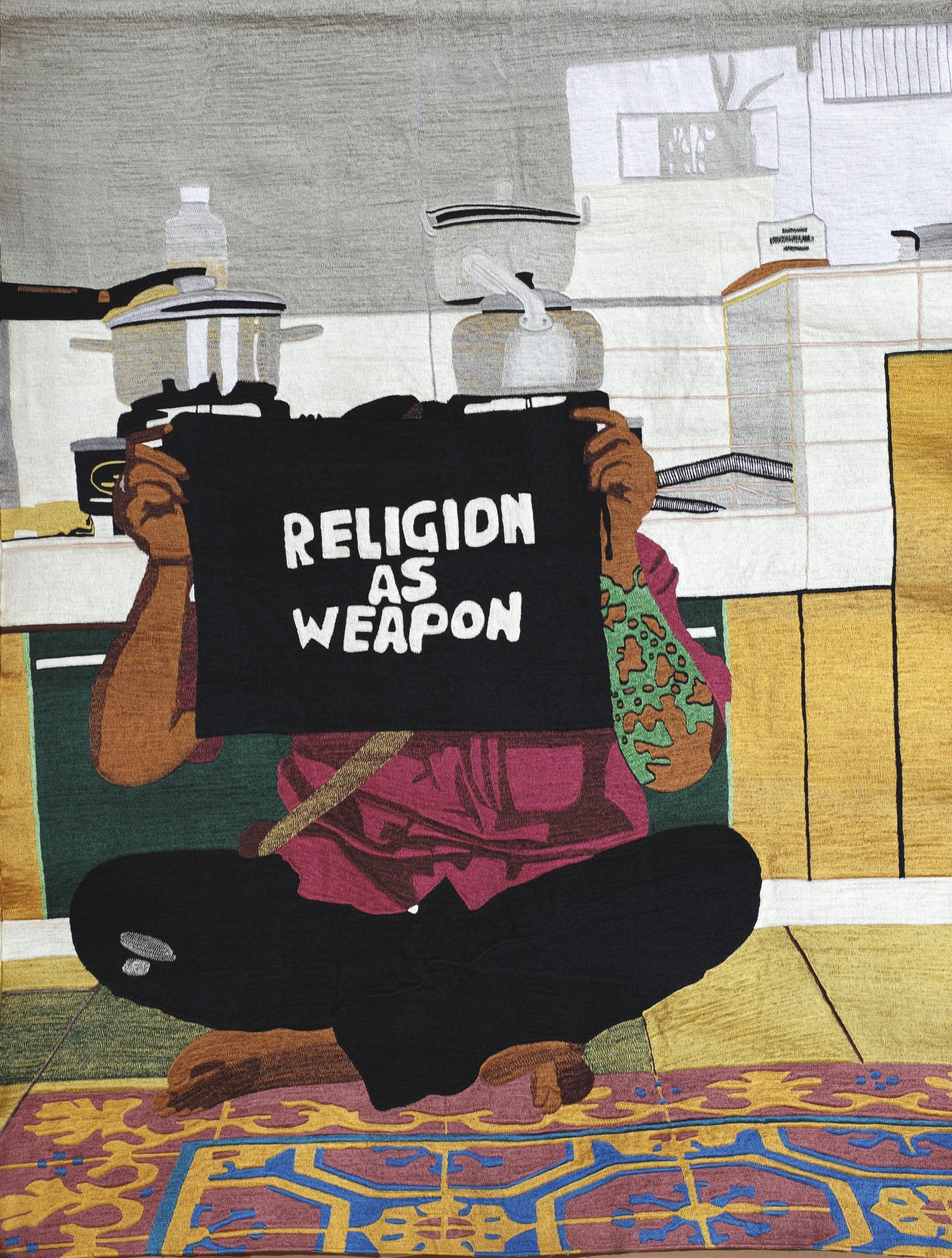 Eko Nugroho - The World Words Series (Religion As Weapon)